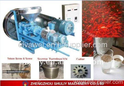 single Screw Floating Fish Feed Pellet