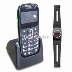 Senior phone with SOS bracelet ,big speaker,big font