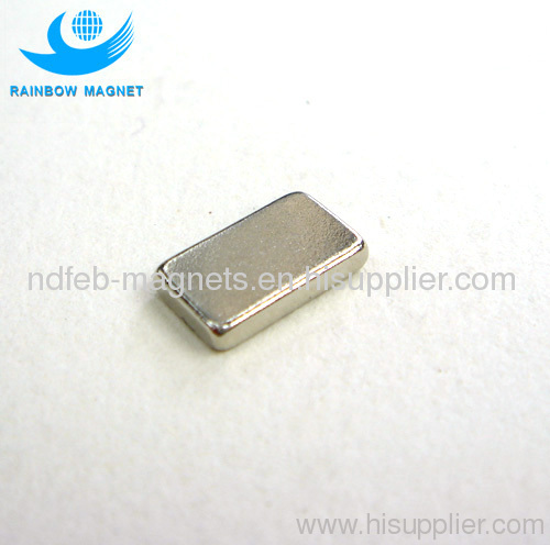 Neodymium Iron Boron Rectangular Block Magnet