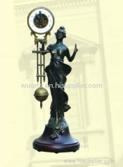 JG5044-7, Swinging clock (girl)