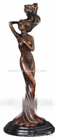CH066,Bronze Sculpture (Candleholder Series)