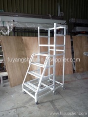 stairs style Boltless rivet shelving