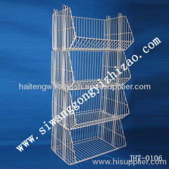 Galvanized supermarket exhibition stand