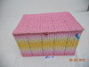 Rope braiding storage box