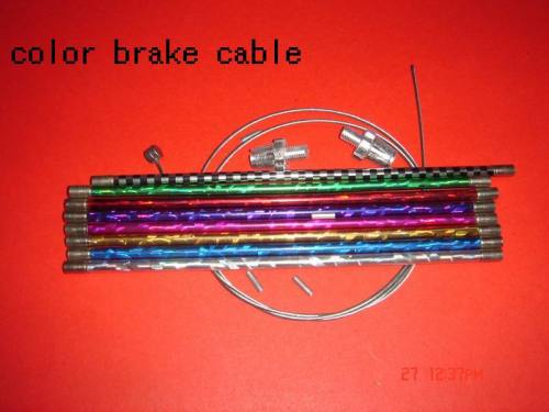 colored brake cables