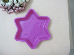 Hexagonal star cake mould