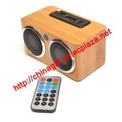 Hi-Fi Stereo Bamboo Speaker