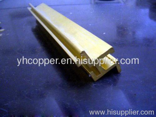 brass copper alloy door grill profile