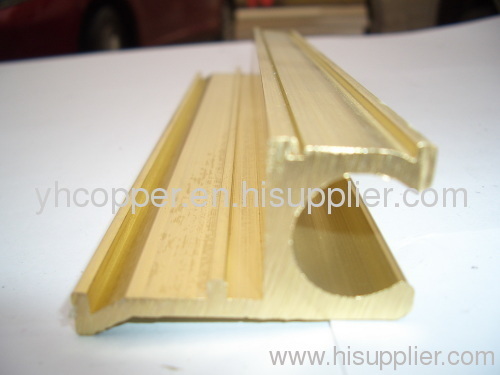 brass interior extrusion for door and window