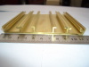 yellow golden color copper alloy brass frame profiles for door and window