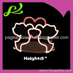 Angle Heart Love Valentines Crowns