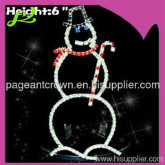 Snowman Shaped Christmas Crowns