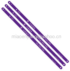Bimetal hacksaw blades