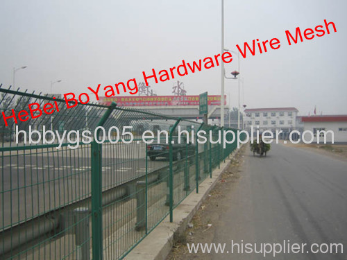 wire mesh fence highway fence