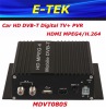 HD Car DVB-T Receiver With MPEG4+ PVR+HDMI