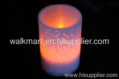 Rechargeable Led pillar candles