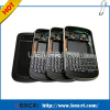 Replace BlackBerry Housing for Bold 9900 in Black and White with Frame and Plate