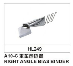 RIGHT ANGLE BIAS BINDER FOLDER HL249