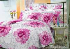 New discount 4pcs Reactive pattern cotton bedding set