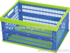 plastic folding crate