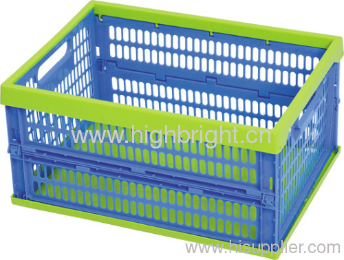 plastic folding crate