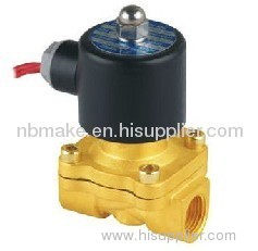 2W Under Water Solenoid valve Gas Diesel Oil Normal Closed 2W250-25 Normal Open 2W160-15 Direct Brass solenoid valve