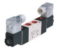 Five-way 200 Series Solenoid Valve, Pneumatic Control Valve 4V220-08