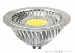 35w halogen DIMMABLE COB 4w GU10 3000k warm white AR111 LED