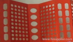 Perforated metal with high quality