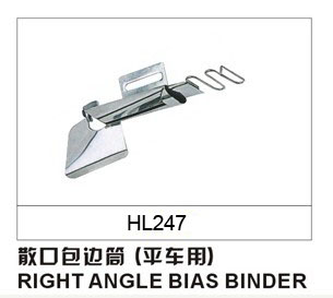 RIGHT ANGLE BIAS BINDER FOLDER HL247