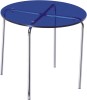 Acrylic Top Round Coffee Table