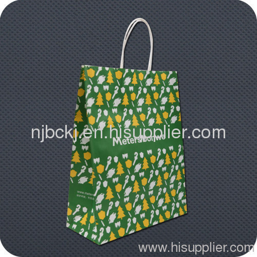 Kraft Paper Bag With Twist Handle