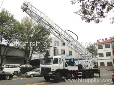 Top!!!GC600CLCA Truck mounted drilling rig