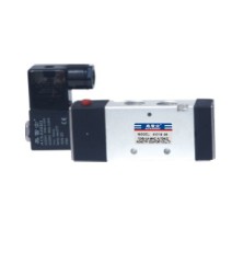 5 Way 2 Position 3/8" Pneumatic Solenoid Valve AC220V 4V310-10