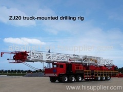 High power!ZJ20 Truck-mounted Drilling Rig