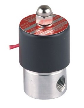 2 Way High Pressure Water Solenoid Valve Direct Drive Stainless steel 36V AC G3/8" 2.0mm Small Aperture 2SH Series