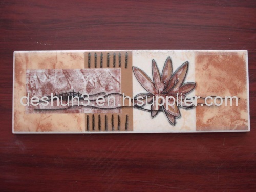 wall tile border ceramic decoration