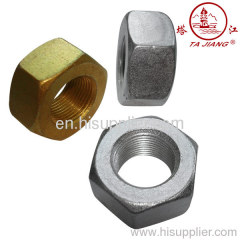 DIN934/ISO4032 Hex Nuts With Zinc Plated