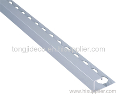 aluminium square edge tile trim