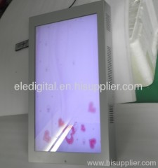 32 inch vertical sensor magic mirror lcd advertising display,digital screen for bathroom/restroom