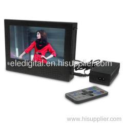 7" battery powered small lcd video screen,advertising video display,lcd monitor