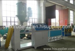 PE/PP Single wall corrugated pipe production line