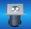 square exterior 3w led underground light lamp