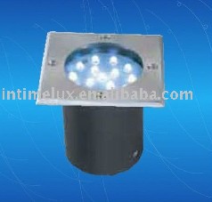 square 1.5w led inground light lamp