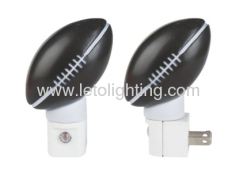 Rugby type LED night light - UL Listed night light - Induction small night light.