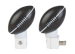 Rugby type LED night light - UL Listed