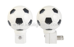 Football type LED night light - UL Listed night light - Induction small night light.