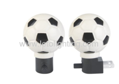 Football type LED night light - UL Listed night light - Induction small night light.