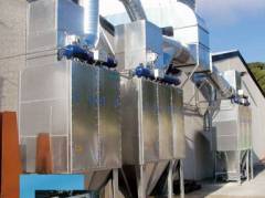 FILTER CYLINDER TYPE DUST COLLECTOR