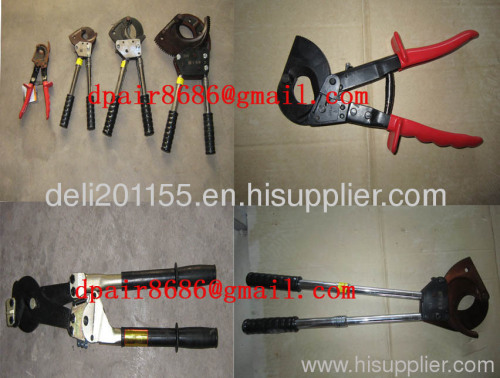 Ratcheting hand Cable cutter